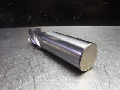CTMI 1" Carbide Endmill 4 Flute 1" 4F W/ .015 Crnr Rad TIALN (LOC2875A)