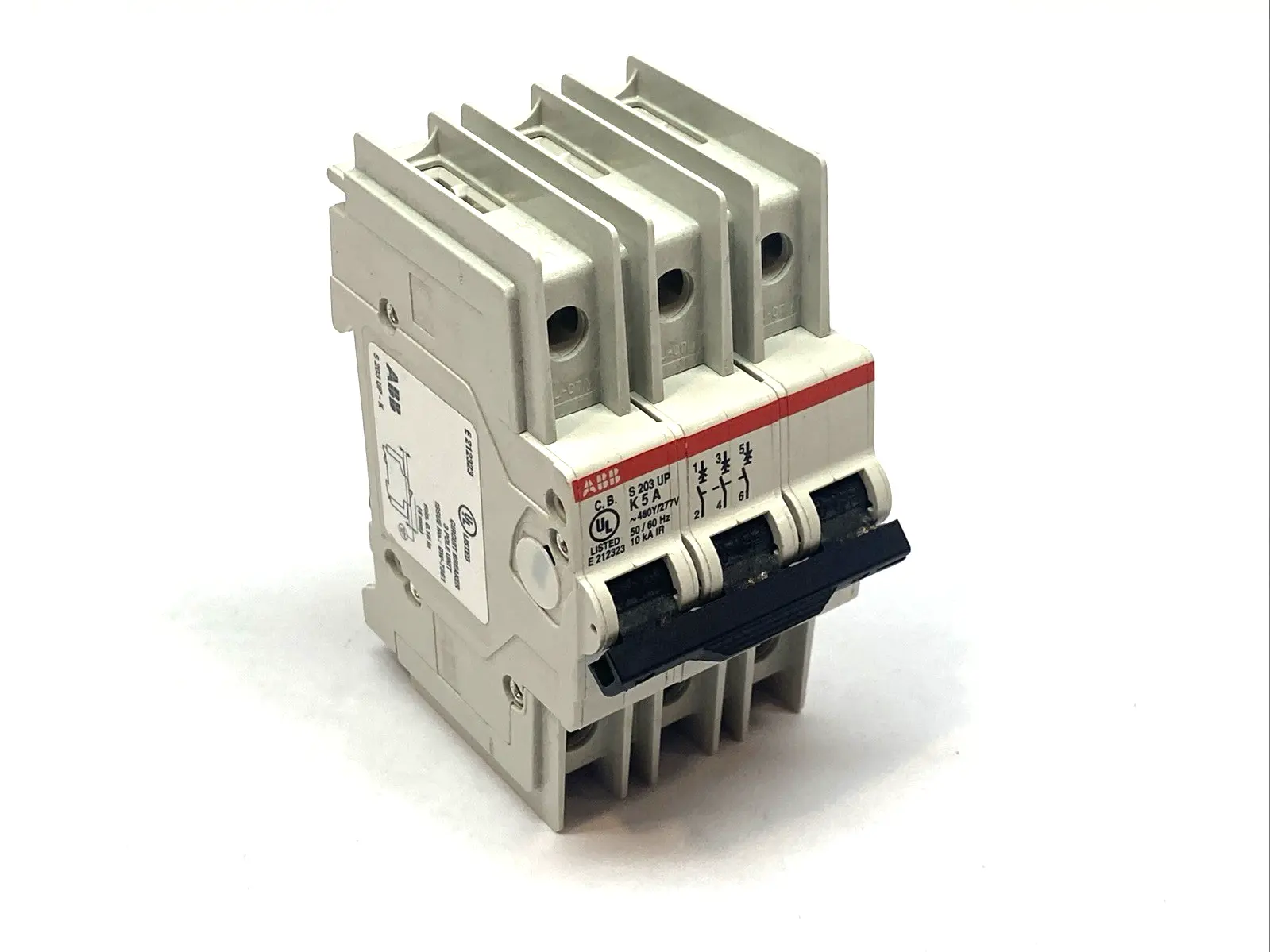 Used ABB Circuit Breaker 3-Pole 480Y/277VAC 50/60HZ 10kA Circuit Breakers Michigan US | Maverick Industrial Sales #1398844