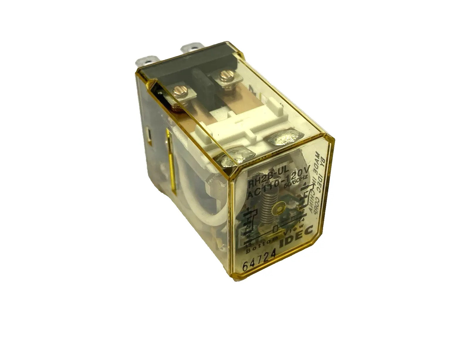 USED IDEC POWER RELAY 120VAC 10A