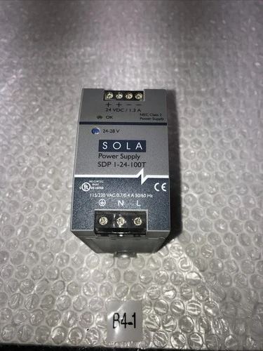 Used SOLA SDP1-24-100T Power Supplies Indiana US | J&J Industrial Supply #517394