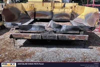 Used 2001 BLAW-KNOX P875 PAVER Asphalt Pavers Louisiana US | Proxy Equipment #1378224
