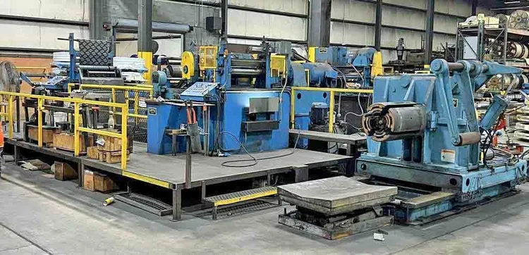 Used STAMCO 24" x 5.00" x 12,000# Slitters & Slitting Lines Michigan US | Levy Recovery Group #1310668