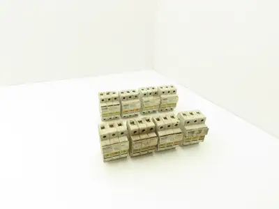 Ferraz Shawmut USCC31I Ultrasafe 3-Pole Class CC Fuse Holder 30A 600V Lot of 8