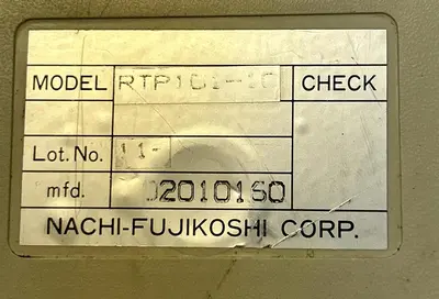 USED NACHI-FUJIKOSHI RTP101-10
