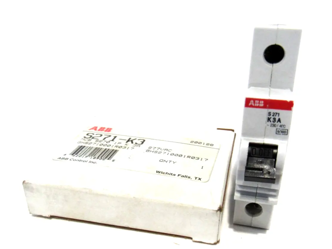 NEW ABB S271-K3 CIRCUIT BREAKER S271K3