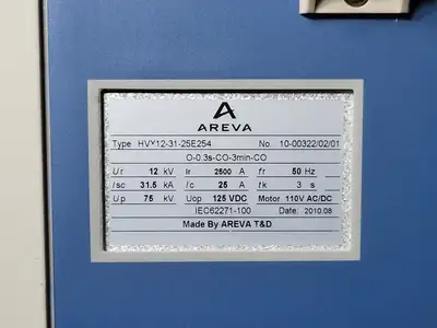 New | in-Stock AREVA HVX12-31-25E254 Switchgears British Columbia CA | Lenmark #240257