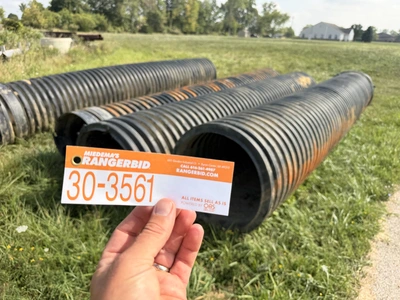Used (4) 36" X 20' PLASTIC DUAL WALL CULERTS _UNKNOWN_ Miscellaneous Equipment Michigan US | Miedema Asset Management Group #1424761