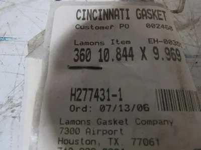 New | in-Stock LAMONS GASKET _UNKNOWN_ Seals & Gaskets | Arrow Industrial #638555