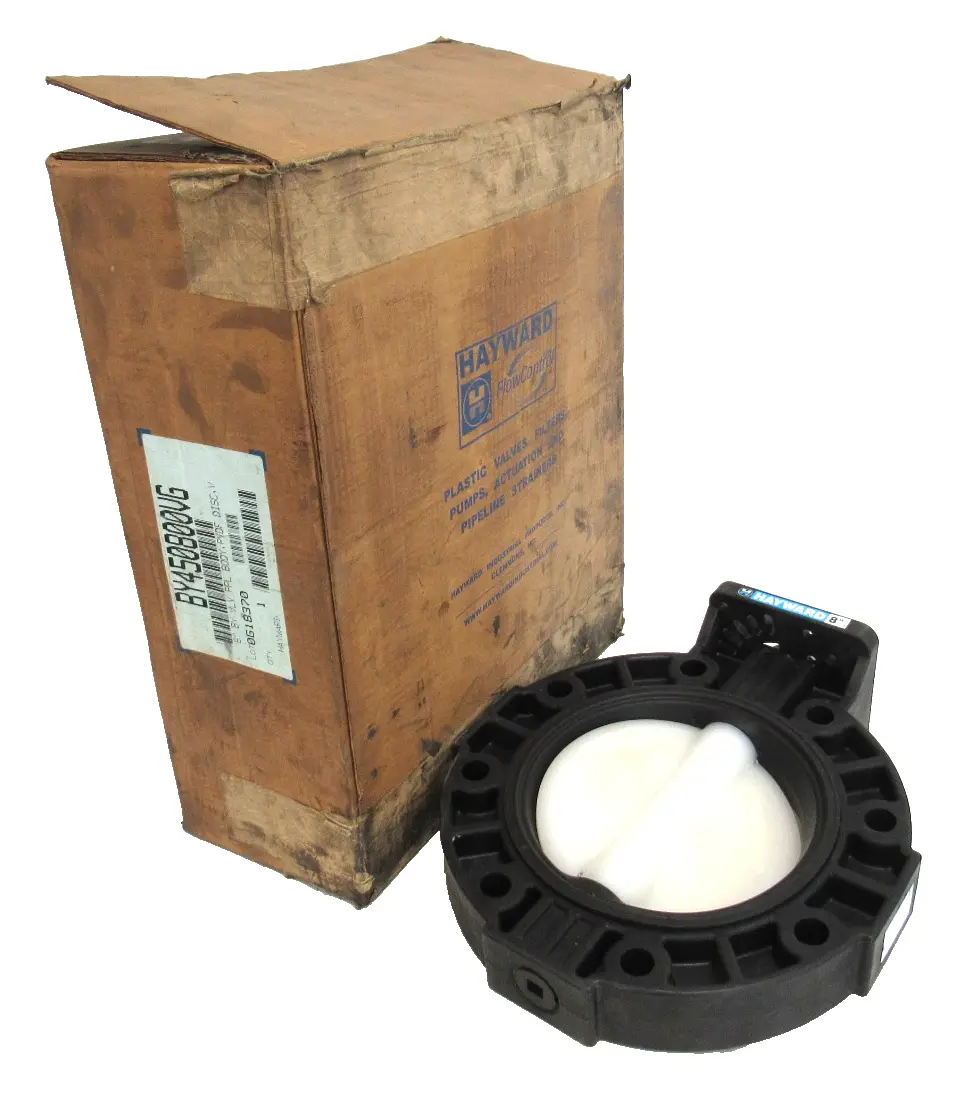 NEW HAYWARD BY450800VG BUTTERFLY VALVE BODY ONLY 8"