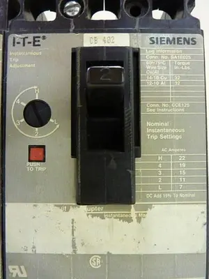 USED SIEMENS ED63A002