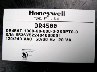 USED Honeywell DR45AT-1000-60-000-0-2K0PT0-0