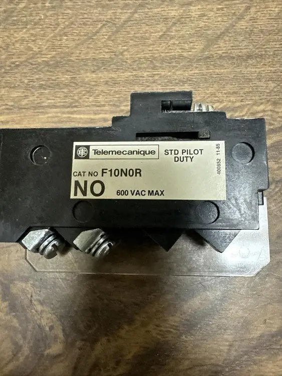 New | in-Stock TELEMECANIQUE F10N0R Miscellaneous Equipment (Electrical & Power) | Surplus Asset Holdings #1192350