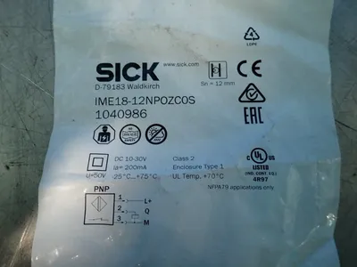 New | in-Stock SICK, INC IME1812NPOZCOS Proximity Sensors Ohio US | HGR 24 #797739