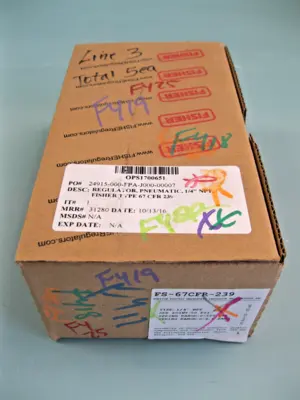 NEW Fisher Controls FS-67CFR-239