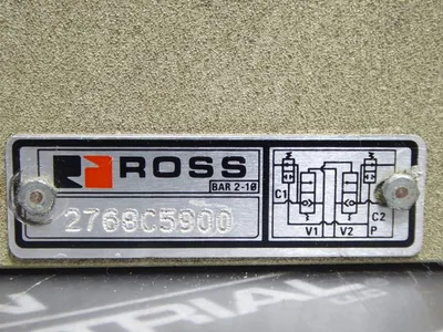 Ross 2768C5900 Check Valve 3/4" NPT 150PSI Used