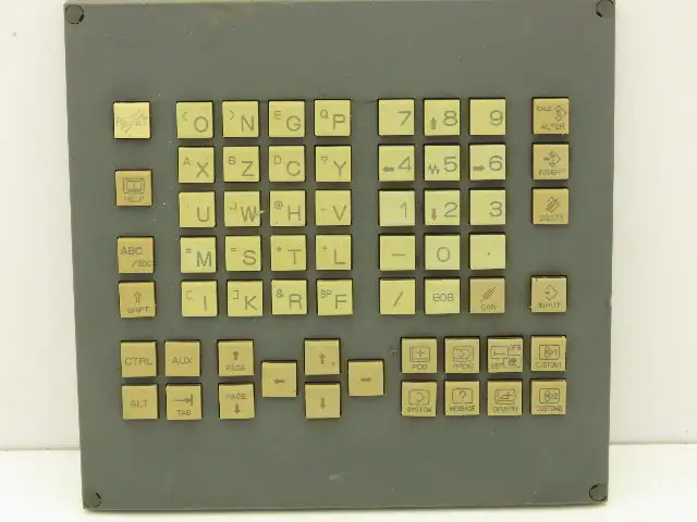 Fanuc A02B-0303-C125#T
A02B-0319-C125#T HMI Operator Control Panel MDI Unit