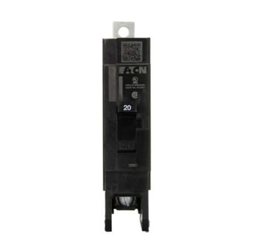 Eaton GHB1020BP24 Circuit Breaker, Type GHB, 20A, 277 Vac, 1-Pole, G-Frame [New]