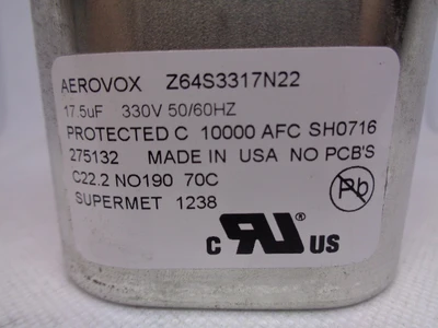 USED AEROVOX Z64S3317N22