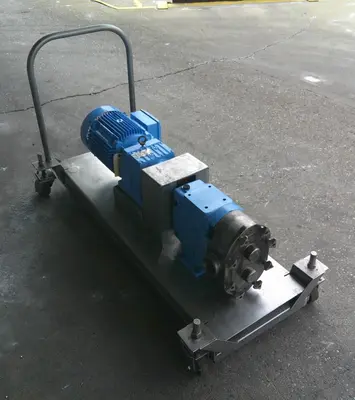 SPC9306  Pump 3" inlet Waukesha positive displacement pump Stainless Steel Contact Parts