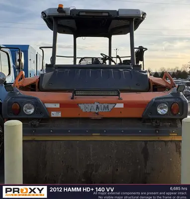 Used 2012 HAMM HD+ 140 VV Tandem Rollers New Jersey US | Proxy Equipment #1385335