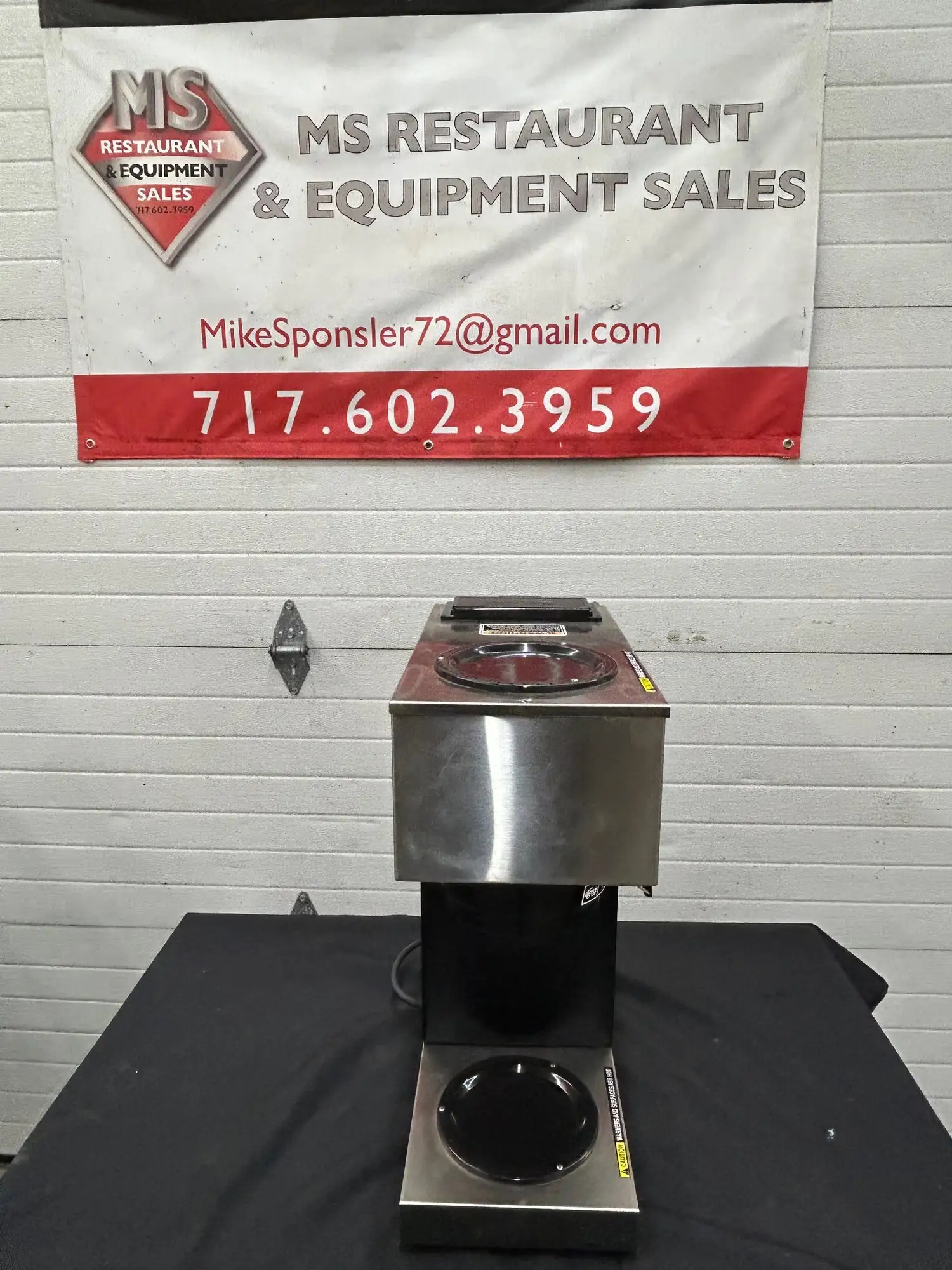 Bunn VPR Med. Vol. Decanter Coffee Maker - Pourover, 3 4/5 Gal/Hr. 120v Working!