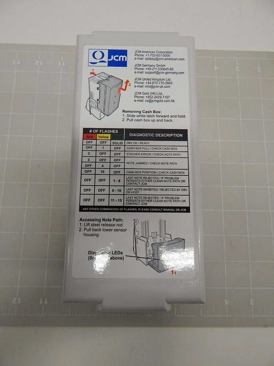 New | in-Stock JCM _UNKNOWN_ Vending Machines Texas US | OCO Industrial #1770848
