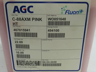 New | in-Stock AGC _UNKNOWN_ Chemicals | OCO Industrial #1748886
