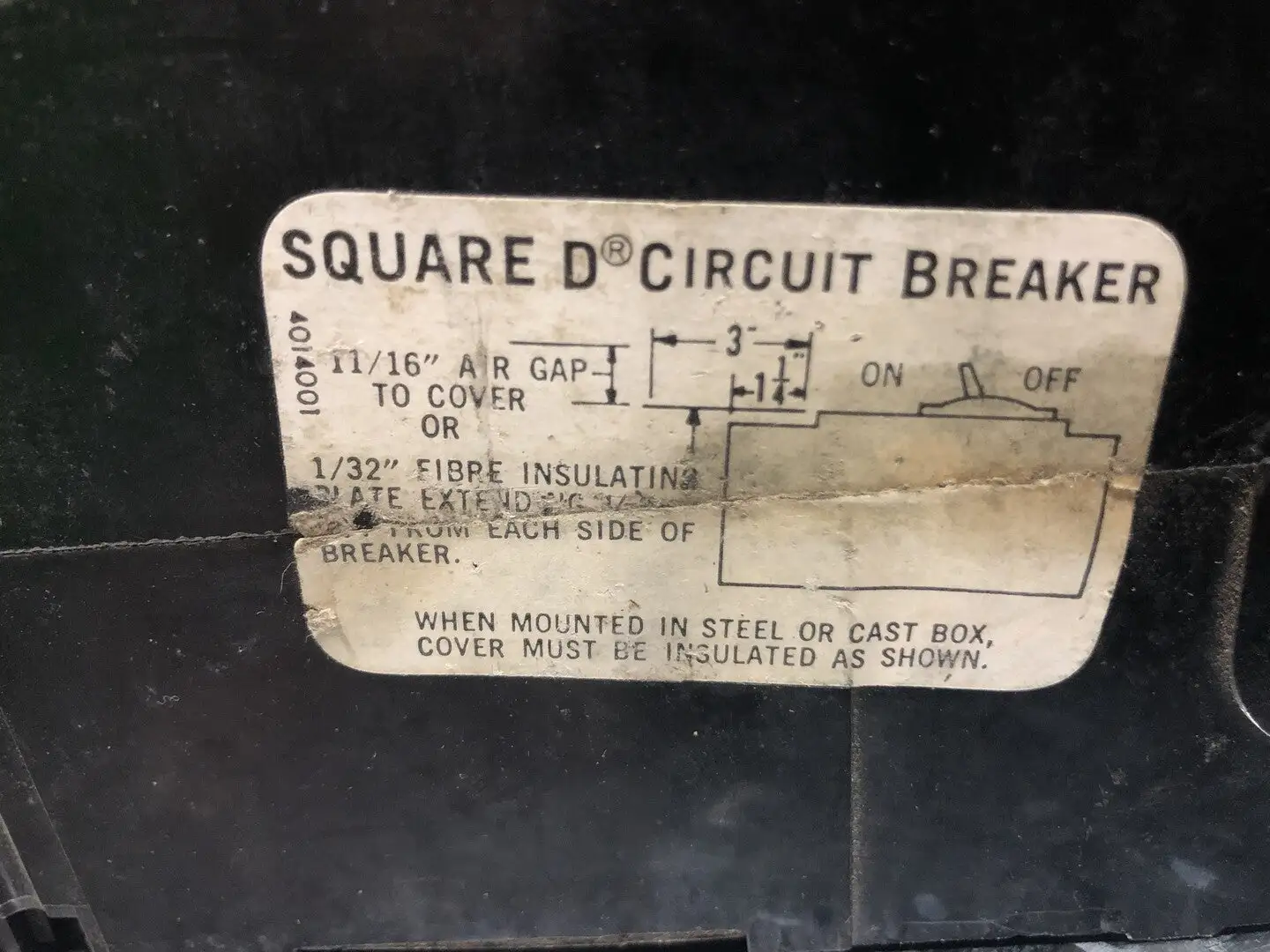 USED SQUARE D FAL17015