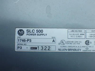 USED ALLENBRADLEY 1746P3