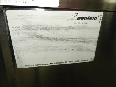 Used Delfield Used 27" Delfield CAB4-650 Mobile Enclosed Four Stack Dish Dispenser 288 Plates Restaurant Equipment (Miscellaneous) Illinois US | Falcon Restaurant Supply #1376503