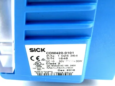 NEW SICK CDM420-0101 CONNECTION BOX 1-025-364 CDM4200101