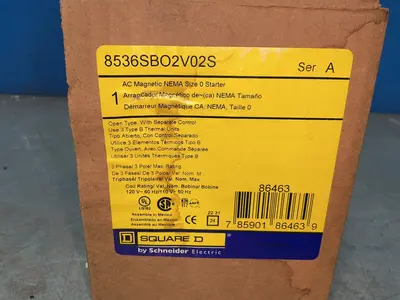 Used SQUARE D 8536SB02S Starters Ohio US | HGR 24 #1326023
