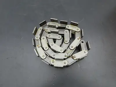 HKK C2060H Conveyor Attachment Roller Chain 1.5" Dbl Pitch 41"L  Lot of 8pcs
