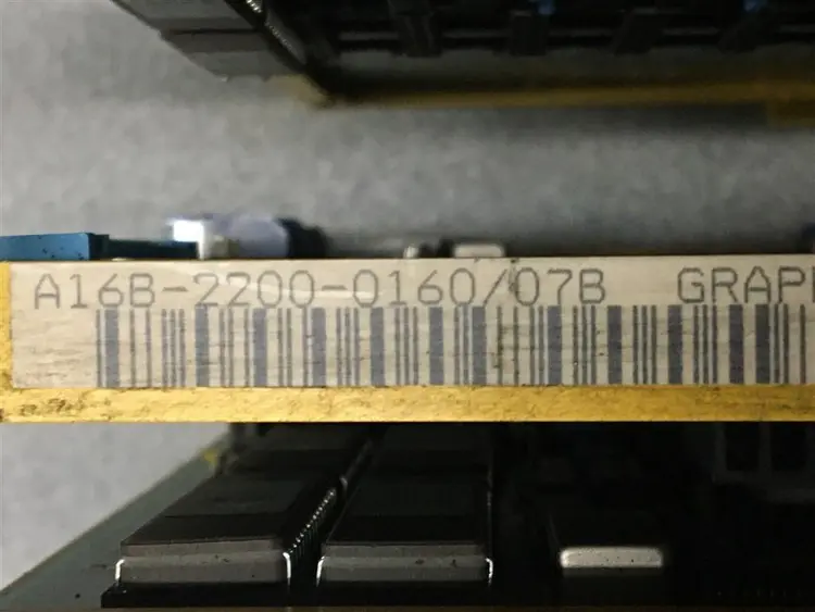 Used FANUC A16B-2200-0160/07B GRAPHIC CPU BOARD Misc Electrical & Power Parts BE | Apt International N.V #363005