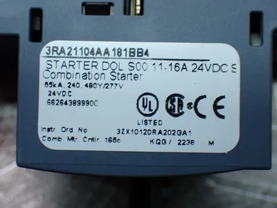 New | in-Stock SIEMENS 3RA21104AA181BB4 Starters Ohio US | HGR 24 #1070283