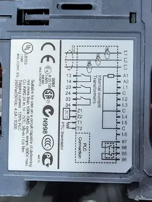 50 hp, Size 3, Motor Starter 8536SEO1H633S, LTMR100PFM, LTMEV40FM