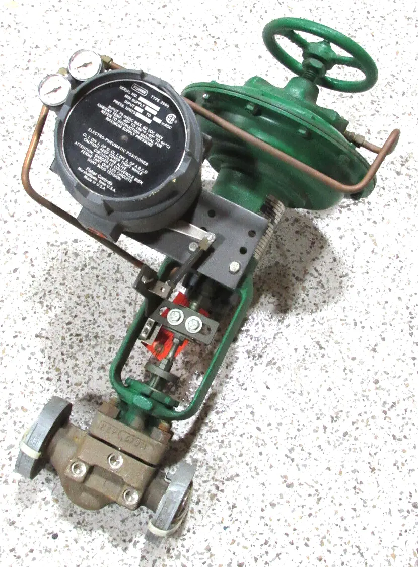 NEW FISHER TYPE 657 CONTROL VALVE 1" TYPE 3590 SIZE 30