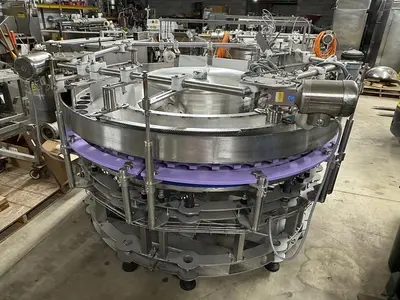 USED TEN BRINK ENGINEERING & CONSLUTING ROTARY POCKET FILLER 48 POCKET