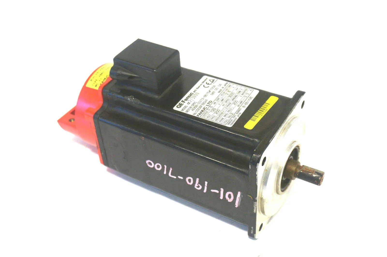 GE FANUC A06B-0373-B575#7008 SERVO MOTOR A06B0373B5757008