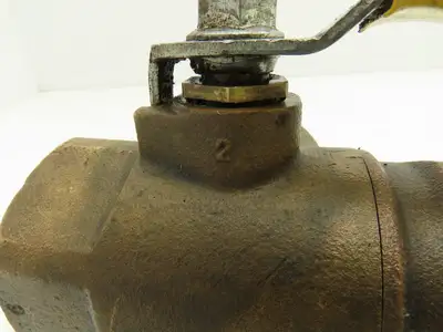 Apollo CII Conbraco 2"NPT Bronze 3-Way Ball Valve Full Port 400WOG Lot of 2