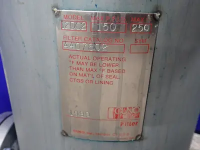 USED CUNO INC 12DC2