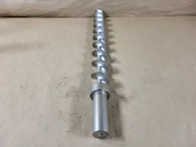 Conveyor Screw Feeder Scroll 1" Shaft - 1/2" x 1-1/2", 52-002014