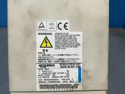 Used MITSUBISHI ELECTRIC MDSBSP185 Spindle Drives Ohio US | HGR 24 #1406011