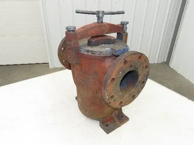 Hayward Model 72 Simplex 4" Inline Basket Strainer Cast Iron 200 PSI Flanged