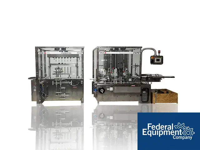 Used IMA IMA Monoblock Filler/Plugger/Capper, Model F940 Liquid Fillers Ohio US | Federal Equipment Company 67 #128362