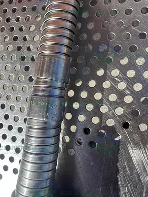 Stainless Steel  Flexible Hose 72" w/ 1" Female  to 1/2" Male Threaded Fitting