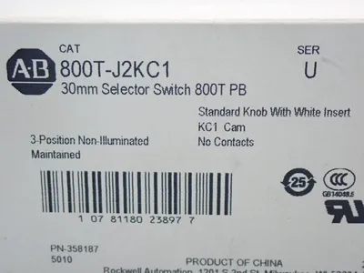 NEW ALLEN BRADLEY 800TJ2KC1