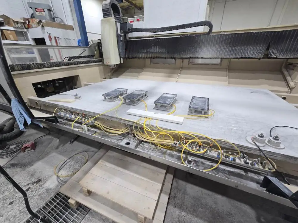 Used 2016 INTERMAC MASTER 43 STANDARD Stone CNC Machining Centers Michigan US | All Used Stone Equipment #1568682