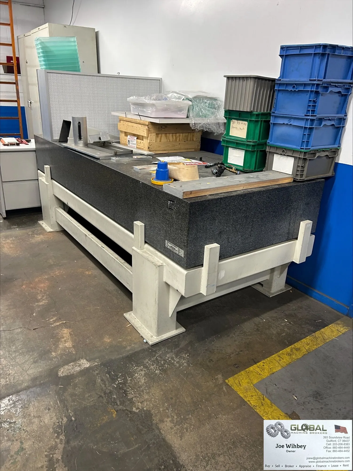 Rock of ages 108 x 54 x 14” Granit Inspection Plate Grade A