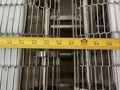 114"L Three-Section Wire Conveyor